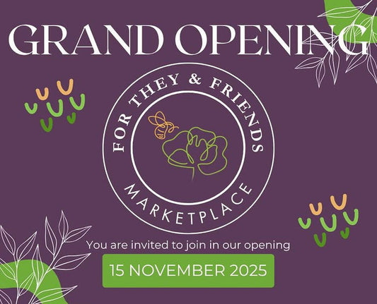 For They & Friends Marketplace Grand Opening!